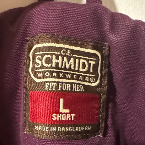 Women's Burgundy Overalls - Picture 4 of 4